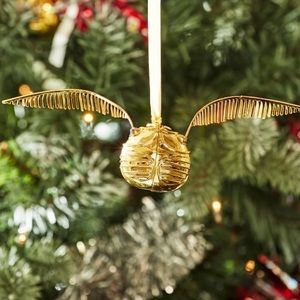 Harry Potter Golden Snitch Christmas Ornament